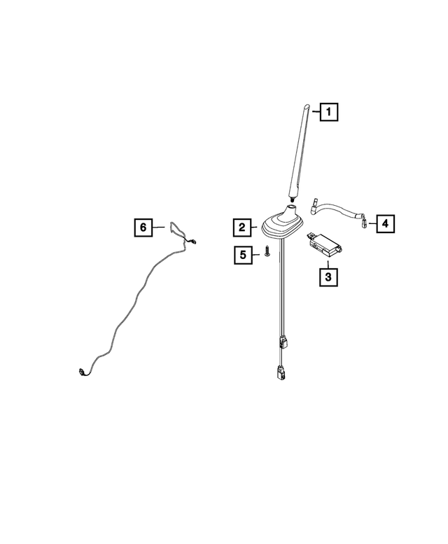 « 6106613AA – Electrical : Vis, États-unis, Canada, Mexique pour Mopar Image »