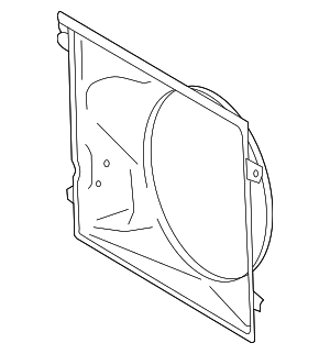 1671131200 - Belts &amp; Cooling: Fan Shroud for Toyota: 4Runner, FJ Cruiser Image