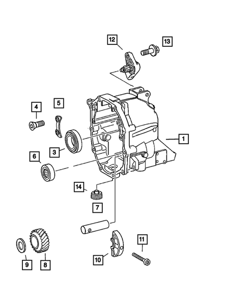 Case & Extension for 2005 Jeep Wrangler #0