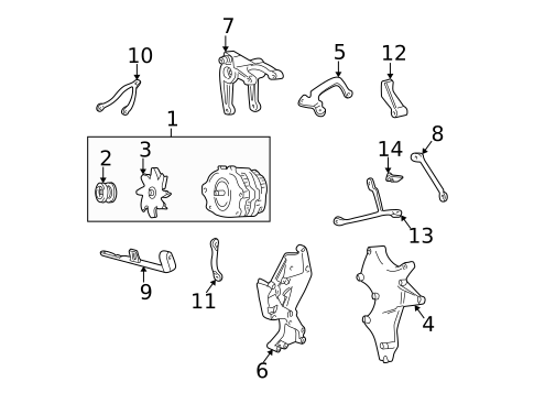 Alternator for 2001 Chevrolet Camaro #1