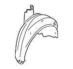 51718172461 - : Wheelhouse Liner for BMW: 525i, 528i, 530i, 540i Image