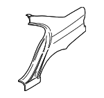 41008205623 - Body: Quarter Panel for BMW: 525i, 528i, 530i, 540i, M5 Image