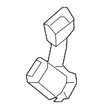 898413N700NYM - : 2014-2016 Hyundai Equus - Buckle for Hyundai: Equus Image