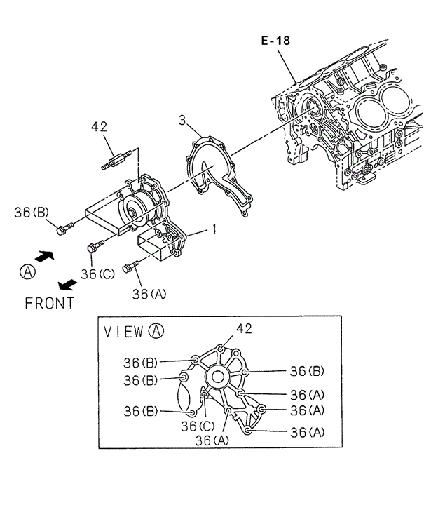 Water Pump for 1998 Acura SLX #0