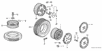 44729S5AA01 - Chassis: WEIGHT, BALANCE (35G) (PLOMBCO) for Honda Image
