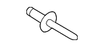 9132667 - Body: Side Retainer Rivet for Buick: Cascada, Enclave, Encore, Encore GX, Envision, LaCrosse, Regal, Regal Sportback, Regal TourX, Verano | Cadillac: ATS, CT4, CT5, CT6, CTS, ELR, Escalade, Escalade ESV, LYRIQ, SRX, XT4, XT5, XTS | Chevrolet: Bolt EUV, Bolt EV, Camaro, Caprice, Cruze, Cruze Limited, Equinox, Impala, Malibu, Malibu Limited, Sonic, Spark, Spark EV, SS, Traverse, Traverse Limited, Trax, Volt | GMC: Acadia, Terrain Image
