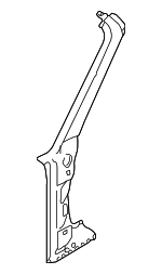 98750233500GRV - Body: Hinge Pillar for Porsche: Boxster Image