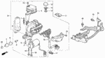 57018ST5000 - Chassis: ACCUMULATOR SET for Honda Image