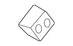 18308635587 - Exhaust: Rear Muffler Insulator for BMW Image