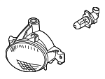 63177184317 - Electrical: Fog Lamp Assembly for BMW: X1, X3, X5 Image