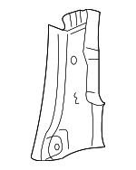 5GY69ZJ3AF - Body: Lower Center Pillar Trim for Dodge: Ram 1500, Ram 2500, Ram 3500 Image