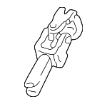 1H0419951 - Steering: Joint for Volkswagen: Cabrio, Golf, Jetta Image