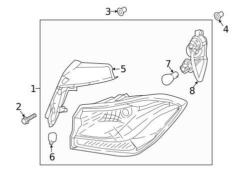 Tail Lamps for 2019 Hyundai Elantra GT #1