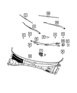 6507942AA - Electrical: Hex Head Screw for Mopar Image
