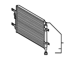 97606G7000 - HVAC: Condenser for Hyundai: Ioniq Image