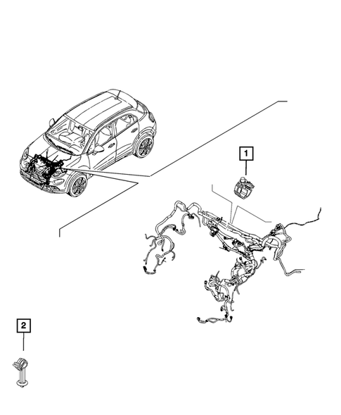 Wiring and Repair for 2020 Fiat 500X #8