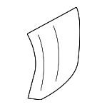 15074433 - Body: Side Molding for Chevrolet: Suburban 1500, Suburban 2500 | GMC: Yukon XL 1500, Yukon XL 2500 Image