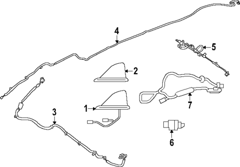 Antenna & Radio for 2025 Nissan Murano #0