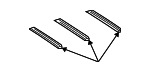 631410C030 - Body: Roof Bow for Toyota Image