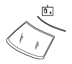 65009FC001GB - : Glass for Subaru: Forester Image