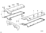 11121725002 - Engine: Gasket Right for BMW Image