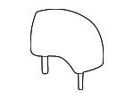 886003D100PDN - : 2002-2003 Hyundai Sonata - Headrest for Hyundai: Sonata Image