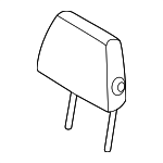 52205A220C6 - : Headrest for Mini: Countryman Image