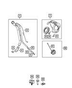 52122584AD - Fuel: Fuel Filler Tube for Dodge: Ram 3500 | Ram: 3500 Image