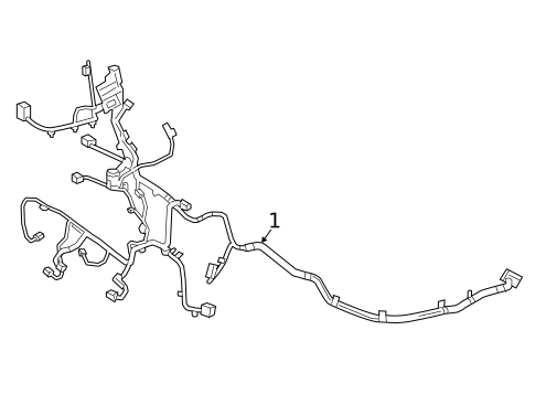 Wiring Harness for 2015 Mercedes-Benz B Electric Drive #0