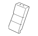 82127TL0G01 - Body: Seat Back Pad for Acura Image