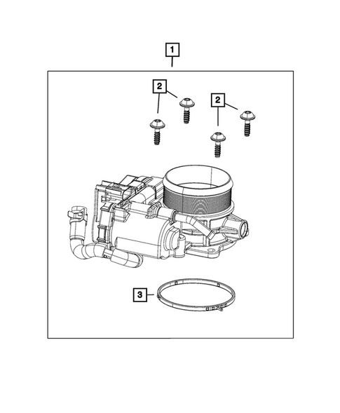 Throttle Body for 2026 Jeep Wrangler #0