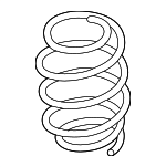 33536866775 - Suspension: Coil Spring for BMW Image