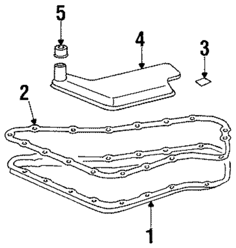 Transaxle Parts for 1998 Chevrolet Lumina #0