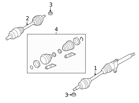 Drive Axles for 2013 Mini Cooper #0