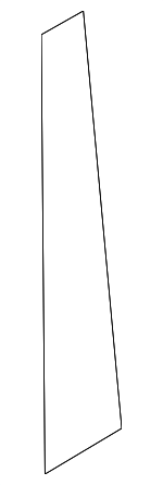 86381G3000 - Body: Black Out Tape for Hyundai: Elantra GT Image