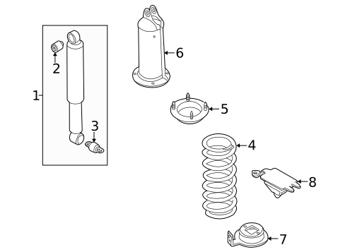 Shocks & Components for 2001 Land Rover Discovery #0