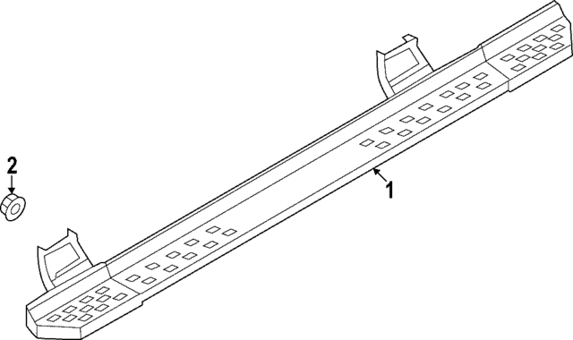 NL3Z16451AB - Unclassified: Running Board for Ford: F-150 Lightning Image
