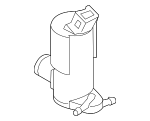 WG349 - Body: Motorcraft Washer Pump for Ford Image