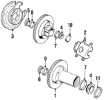 4740173 - Brakes: Grease Cap for Dodge: D100, D150, D250, D350, Ramcharger, W100, W150, W250, W350 | Jeep: Cherokee, Grand Wagoneer, J10, J20, Wagoneer Image