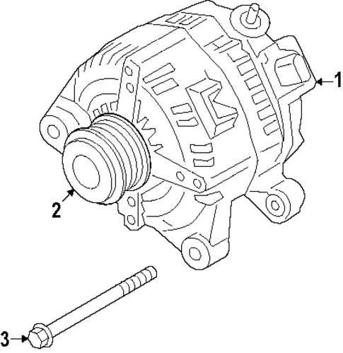 Alternator for 2025 Genesis G70 #0