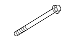 PAF911296 - Electrical: Starter Mount Bolt for Porsche Image image