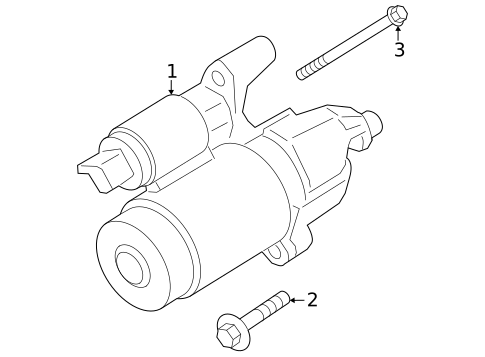Starter & Related Components for 2026 Porsche Cayenne #0