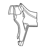 6FD22KA9AA - Body: Side Trim Panel for Fiat: 500 Image