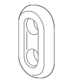 79731S5A000 - HVAC: Heater Core Grommet for Honda: Accord, Accord Crosstour, Civic, Clarity, Crosstour, Insight Image