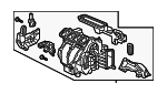 79311TBCA62 - HVAC: AC &amp; Heater Case for Honda: Civic Image