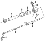 26021549 - Steering: Coupling Shaft for Chevrolet: G10, G20, G30, P30 | GMC: G1500, G2500, G3500, P3500 Image