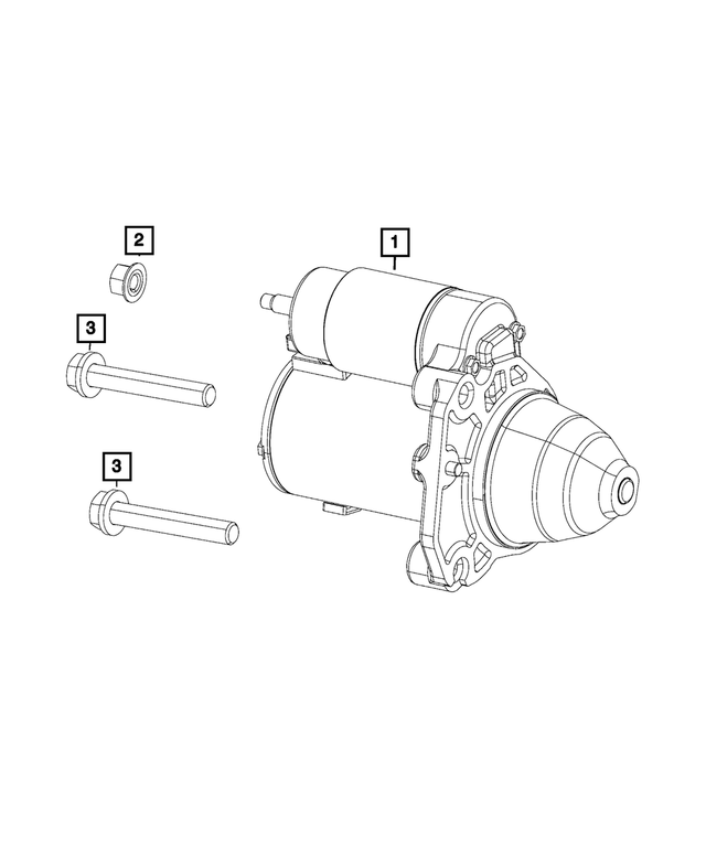 6102225AA - : Hex Head Screw And Washer, Mounting for Mopar Image
