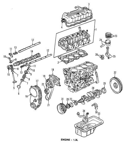 Oil Pump for 2001 Chevrolet Metro #0
