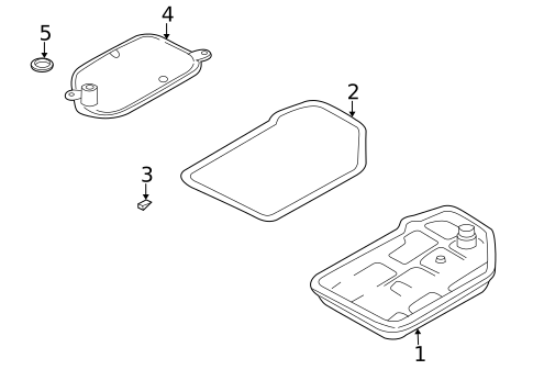 Transaxle Parts for 2001 Audi Allroad Quattro #0