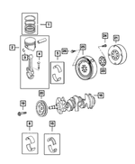 5093926AB - Engine 3.5L Six Cylinder: Torque Converter Kit for Mopar Image